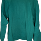 80’s Hanes Active Wear Blank Light Turquoise Boxy Crewneck Sweatshirt - Large - 22.5” x 23”