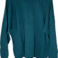 90’s Hanes Her Way Blank Turquoise Boxy Crewneck Sweatshirt - XLarge - 24.5” x 24”