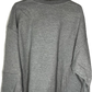 90’s Blank Boxy Grey Crewneck Sweatshirt - XLarge - 26” x 27”