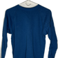 80’s Blank Blue Boxy Crewneck Sweatshirt - Small - 19” x 21”