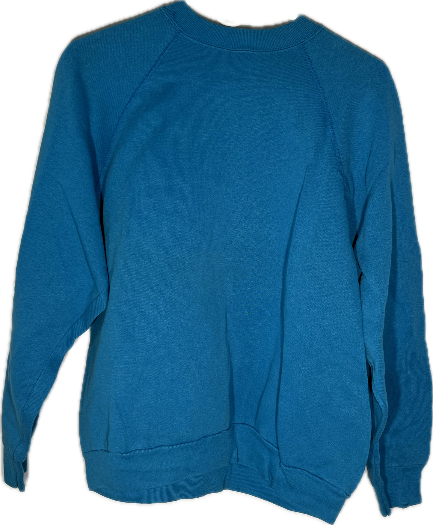 80’s Tultex Blank Turquoise Crewneck Sweatshirt - Medium - 20.5” x 24”