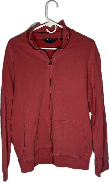 Mens Polo Ralph Lauren red Zip-Up Hoodie