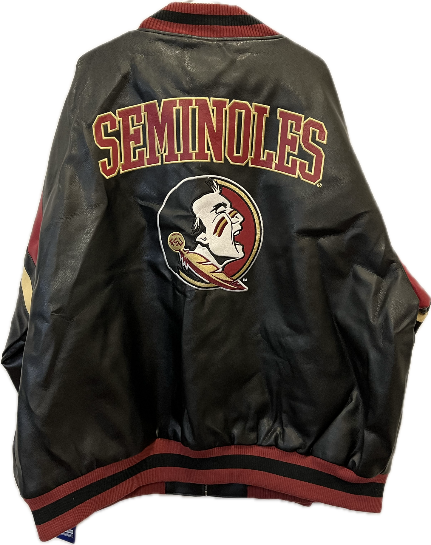 NWT Florida State Seminoles Varsity Jacket - XLarge - 29” x 31”