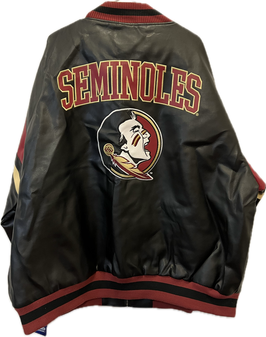 NWT Florida State Seminoles Varsity Jacket - XLarge - 29” x 31”