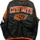 NWT Oklahoma State University Cowboys Varsity Jacket - Large - 22.5” x 29”