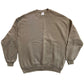 90’s Jerzees Blank Tan Crewneck Sweatshirt - Large - 23” x 27”