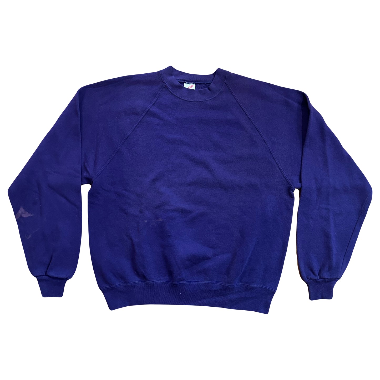 90’s Blank Purple Jerzees Crewneck Sweatshirt - Large - 22” x 25”