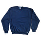 00’s Navy Blank Russell Athletics Crewneck Sweatshirt - Small - 19” x 23”