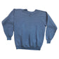 90’s Blue Blank FOTL Crewneck Sweatshirt - Medium - 20.5” x 24”