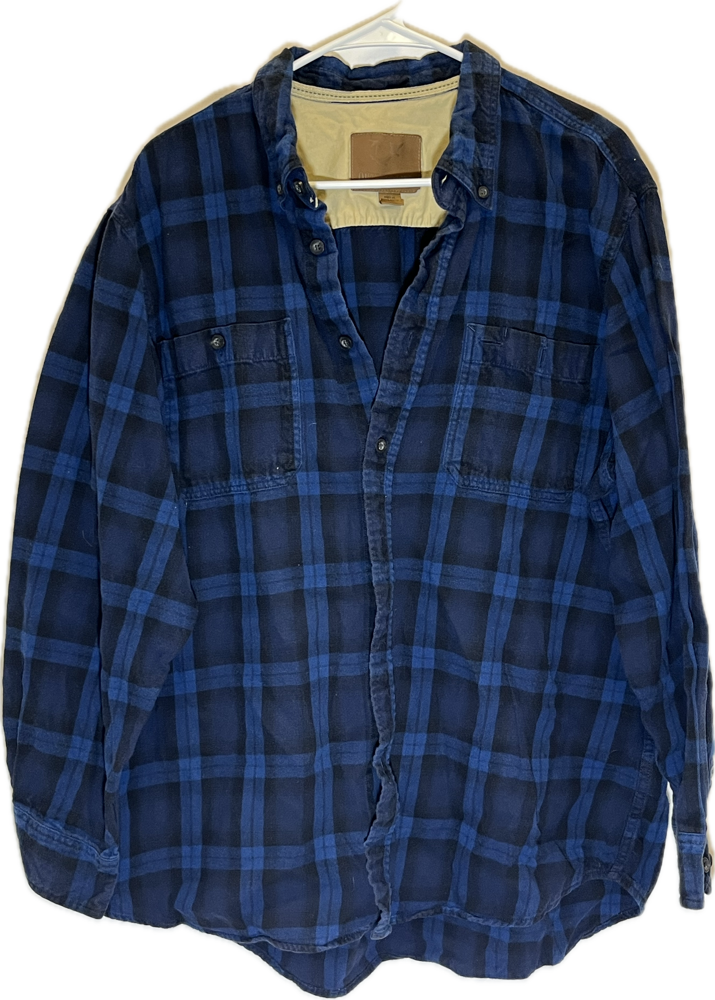 Outdoor Life Flannel Shirt - XLarge - 25.5” x 30.5”