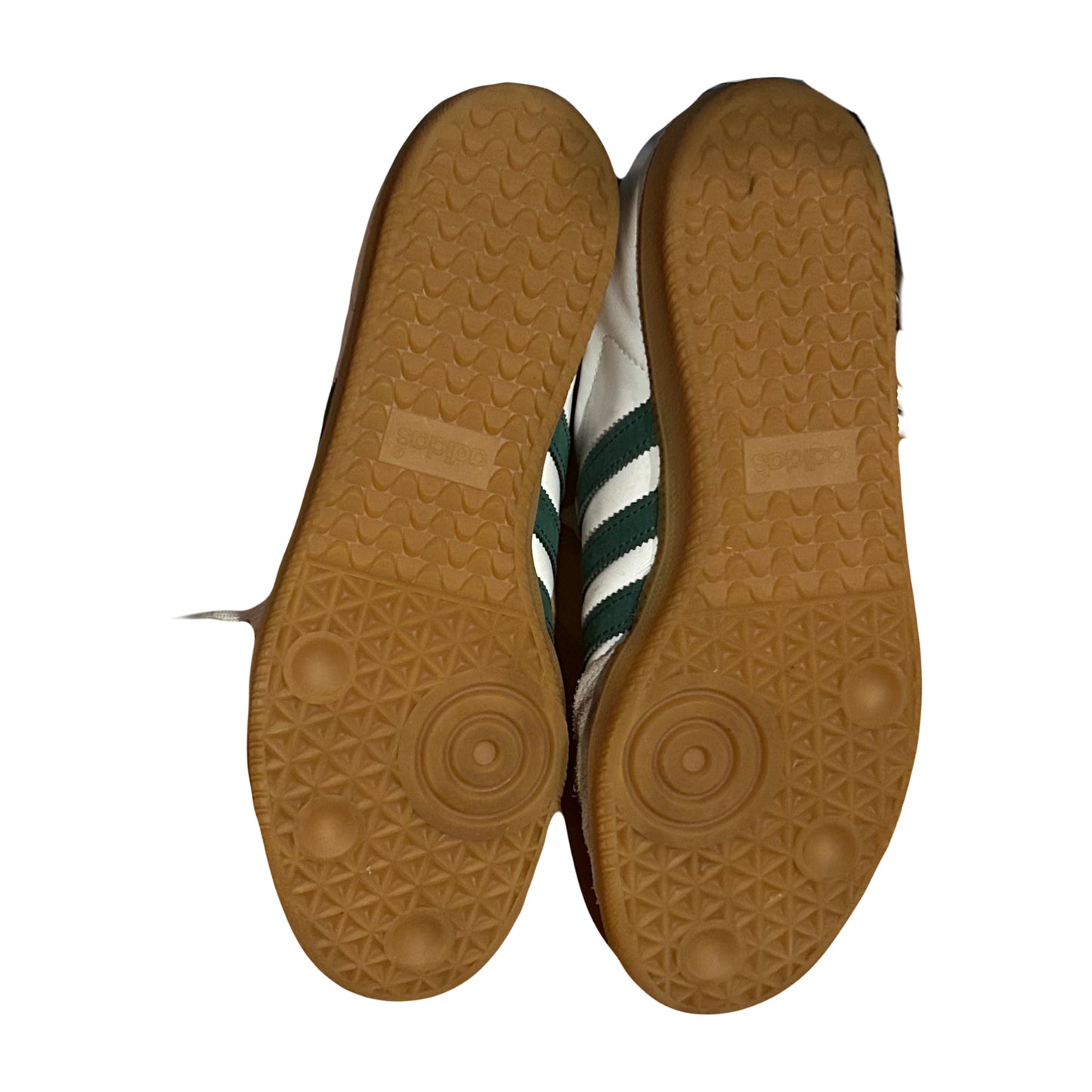 Adidas Samba Green Gum Sole Shoes - 11M