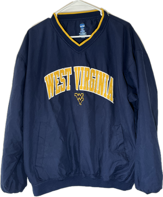 West Virginia University Windbreaker - XLarge - 25.5” x 26.5”