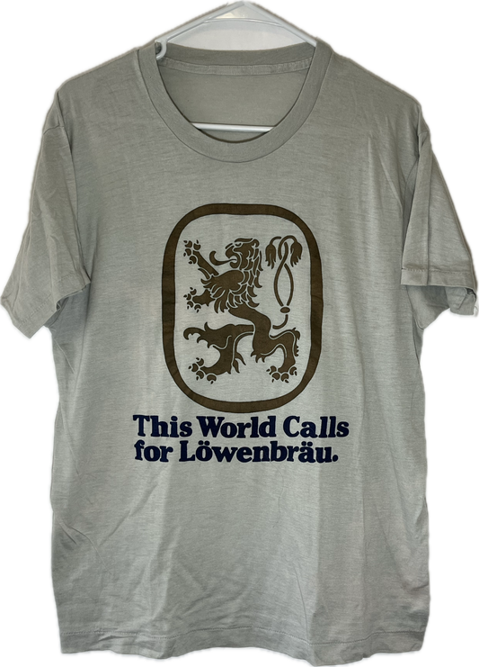 80’s Löwenbräu Tshirt - Small - 19.5” x 28”