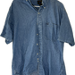 Colours Denim Short Sleeve Button Up Shirt - Medium - 21.5” x 29.5”