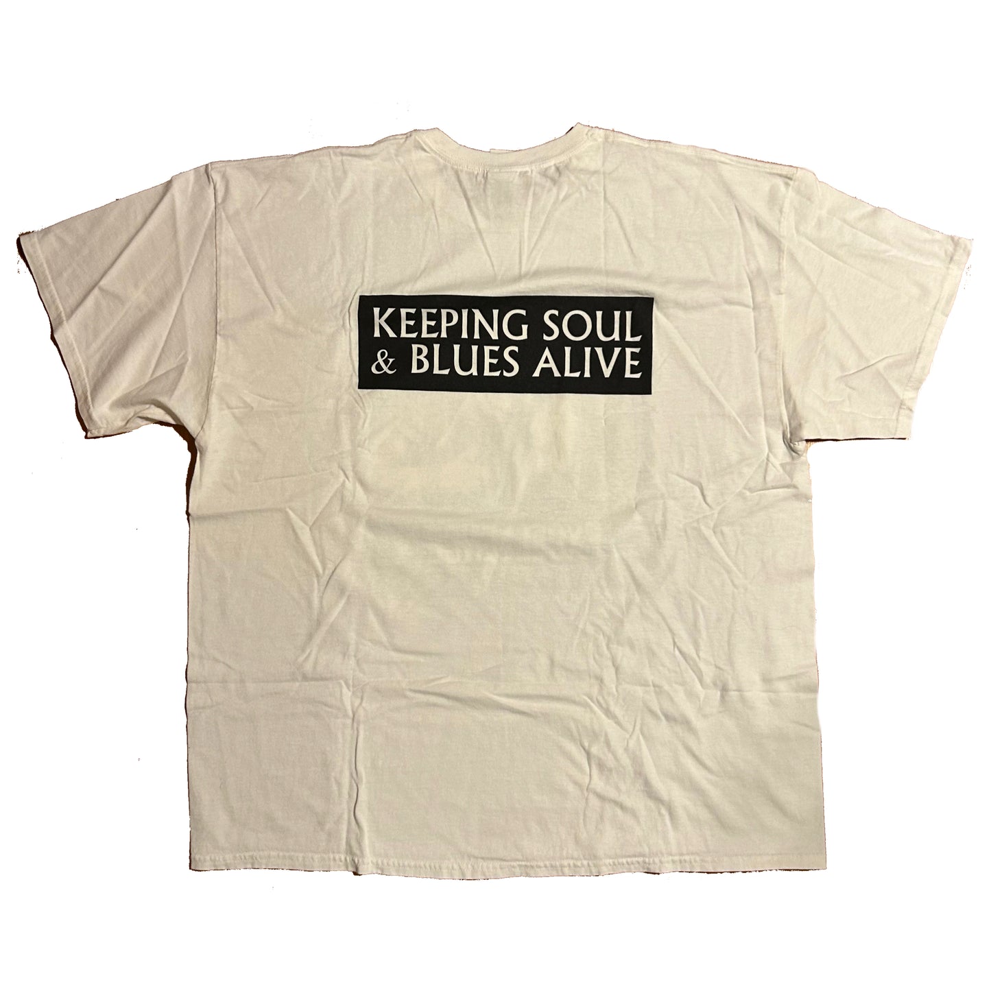 Gildan Willie Clayton Excellence Keeping Soul and Blues Alive Tshirt - XLarge - 25” x 30”