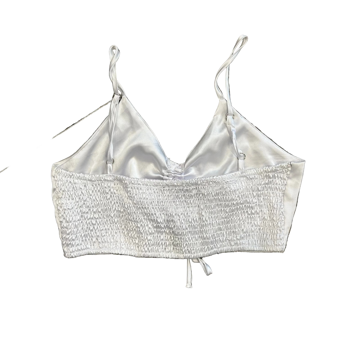 White Tank Top Shirt - XSmall - 15" x 9.5"