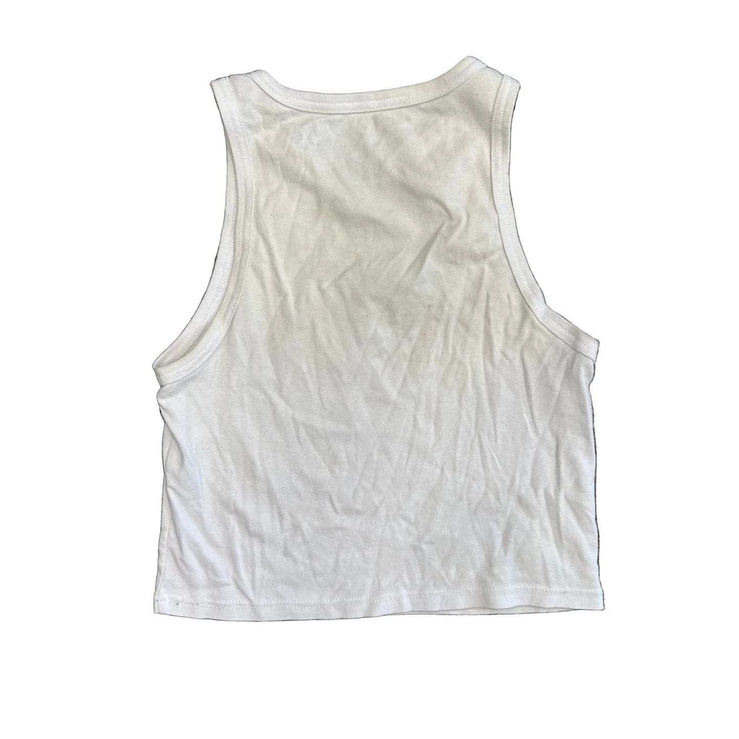 Billie Eilish Hit Me Hard and Soft Music Album Movie White Tank Top Shirt - XSmall - 15" x 18"