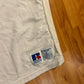 90's Russell Athletics White Yellow Football Jersey Shirt - Medium - 21" x 31"