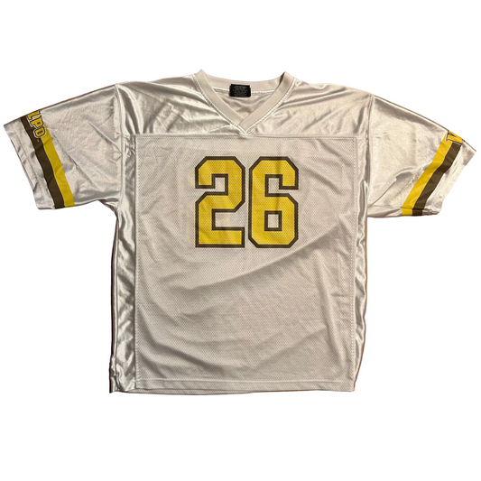Valparaiso Valpo White NCAA 26 Jersey - XLarge - 26" x 31"