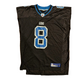 Jon Kitna Detroit Lions NFL Football 8 Cutoff Jersey - XLarge - 25" x 32"
