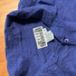 City Series Blue Silk Button Up Shirt - XLarge - 24.5" x 32"