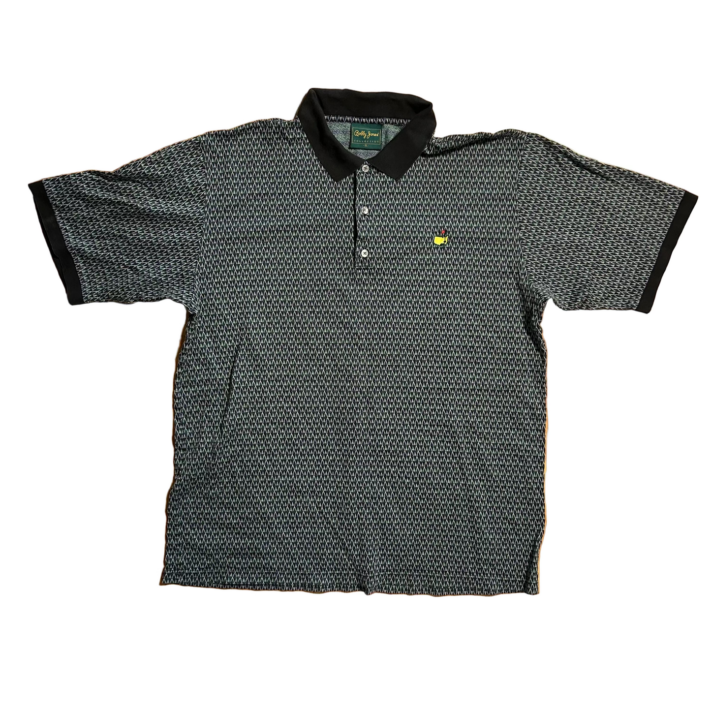 Bobby Jones Masters Golf Polo Collared Multicolor Green Blue Shirt - XLarge - 24" x 30"