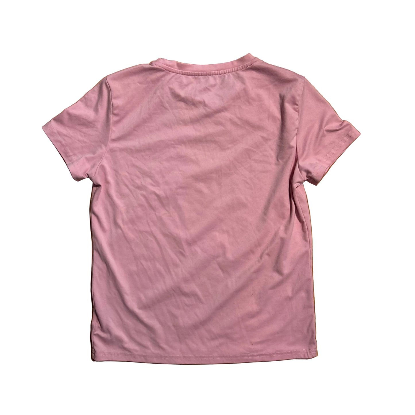 Cat Noise Headphones Pink Tshirt - Small - 18" x 23"