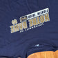 NWT Brand New Notre Dame Fighting Irish University Navy Blue Tshirt - XLarge - 27" x 30"
