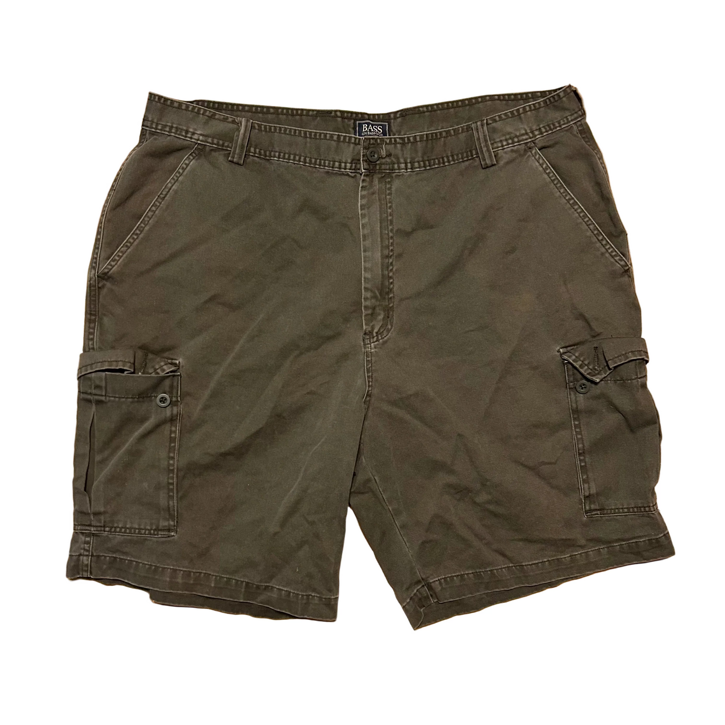 GH Bass and Co Brown Cargo Shorts - 38" x 9"