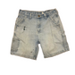 Real Work Wear Light Wash Carpenter Denim Jorts Jean Shorts - 32" x 9"