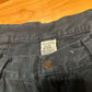 Greatland Black Denim Jorts Jean Shorts - 30" x 9.5"