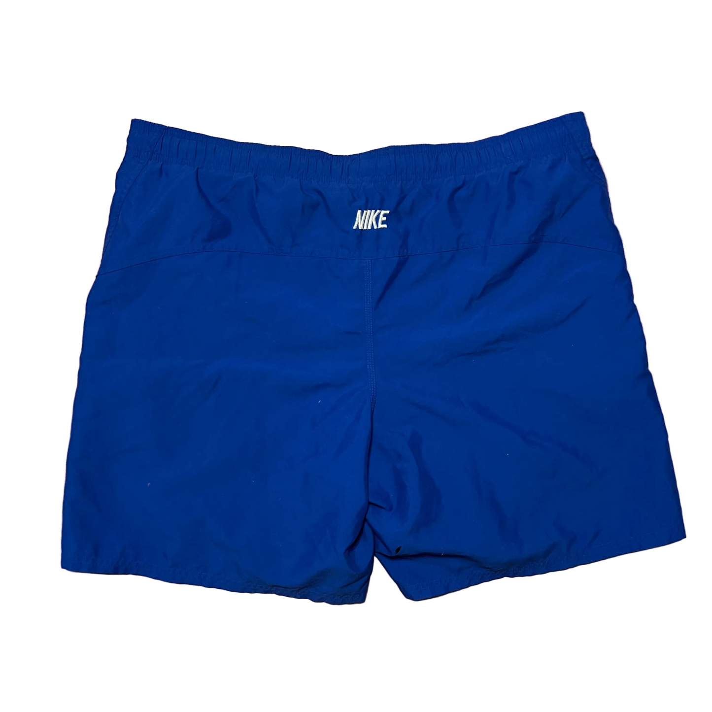 00's Nike Blue Swimming Trunks Shorts - 42" x 7"