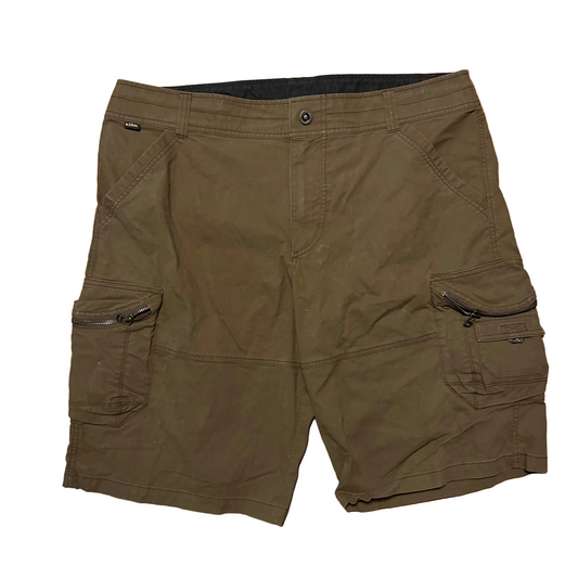Kuhl Brown Cargo Shorts - 38" x 12"