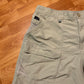 Columbia PFG Performance Fishing Gear Khaki Nylon Cargo Shorts - 32" x 6"