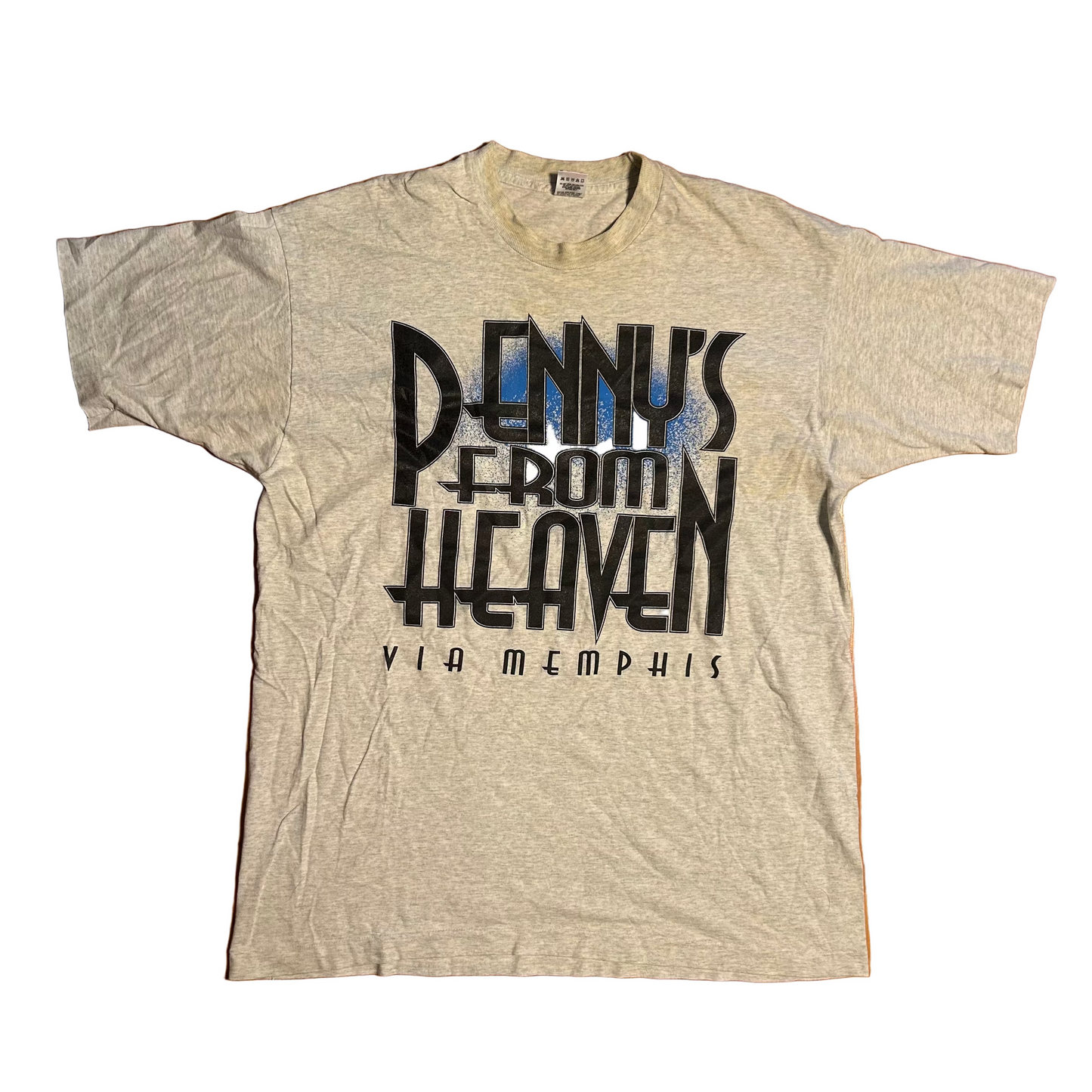 90's FOTL Penny's From Heaven Memphis Grey Tshirt - Large - 23.5" x 31.5"