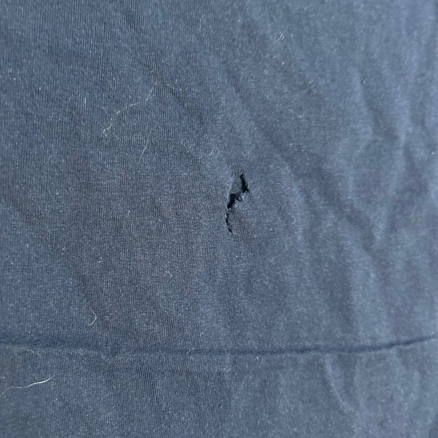 TND FBI Firm Believer in Christ Embroidered Navy Blue Tshirt - Large - 22.5" x 29.5"