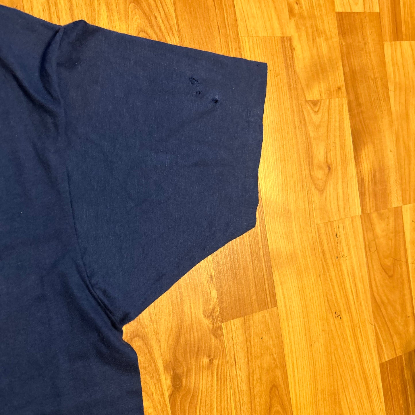 80's Jerry Family Reunion Hampton Hamilton Navy Blue Tshirt - Large - 22" x 27.5"