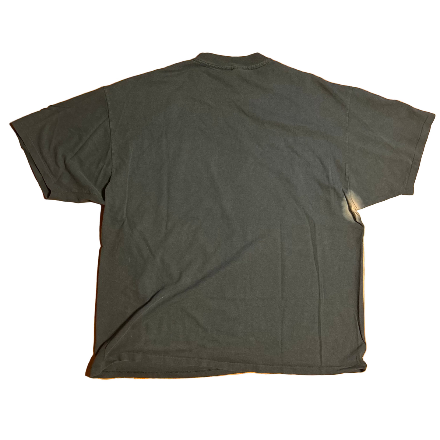 90's Hanes Heavyweight Boston Massachusetts Blue Faded Tshirt - XLarge - 24" x 29"