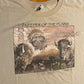 Keeper of the Plains Black Hills South Dakota Bison Buffalo Tshirt - XLarge - 24" x 27.5"