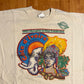 90's Memphis Cote D'Levoir West Africa White Tshirt - Large - 22.5" x 29"