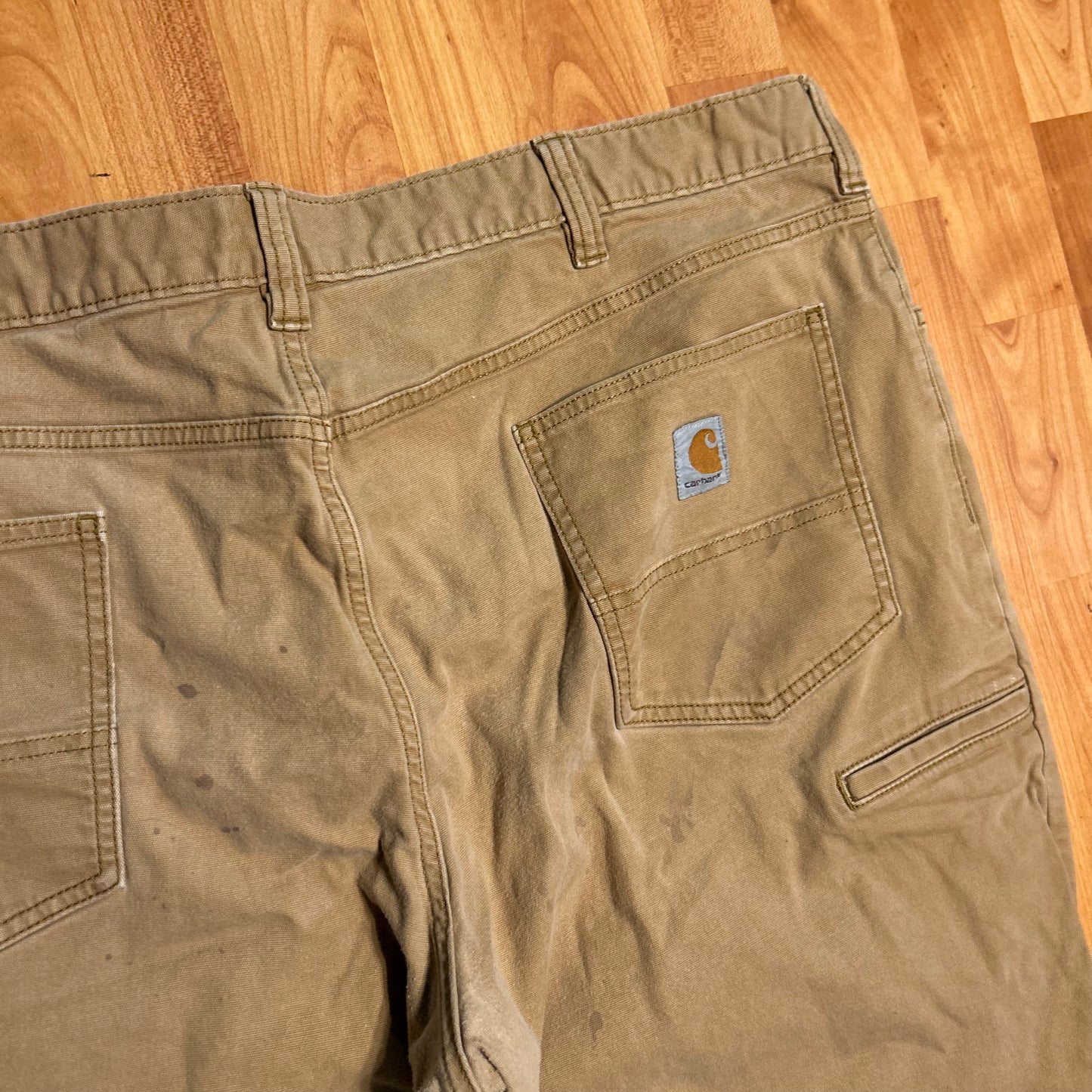 Carhartt Carphartt Relaxed Fit Brown Tan Work Pants - 41" x 28.5"