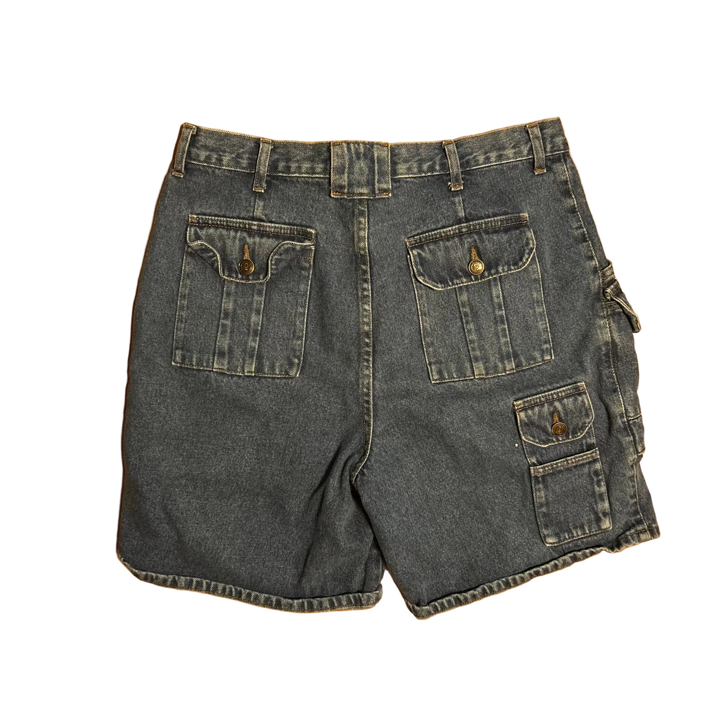 Coleman Denim Cargo Jean Shorts Jorts - 32" x 8"