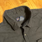Faded Glory Black Cotton Button Up Shirt - XLarge - 25" x 30.5"