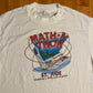 80/90's St Jude Children's Hospital Math-athon White Tshirt - Small - 19" x 26.5"