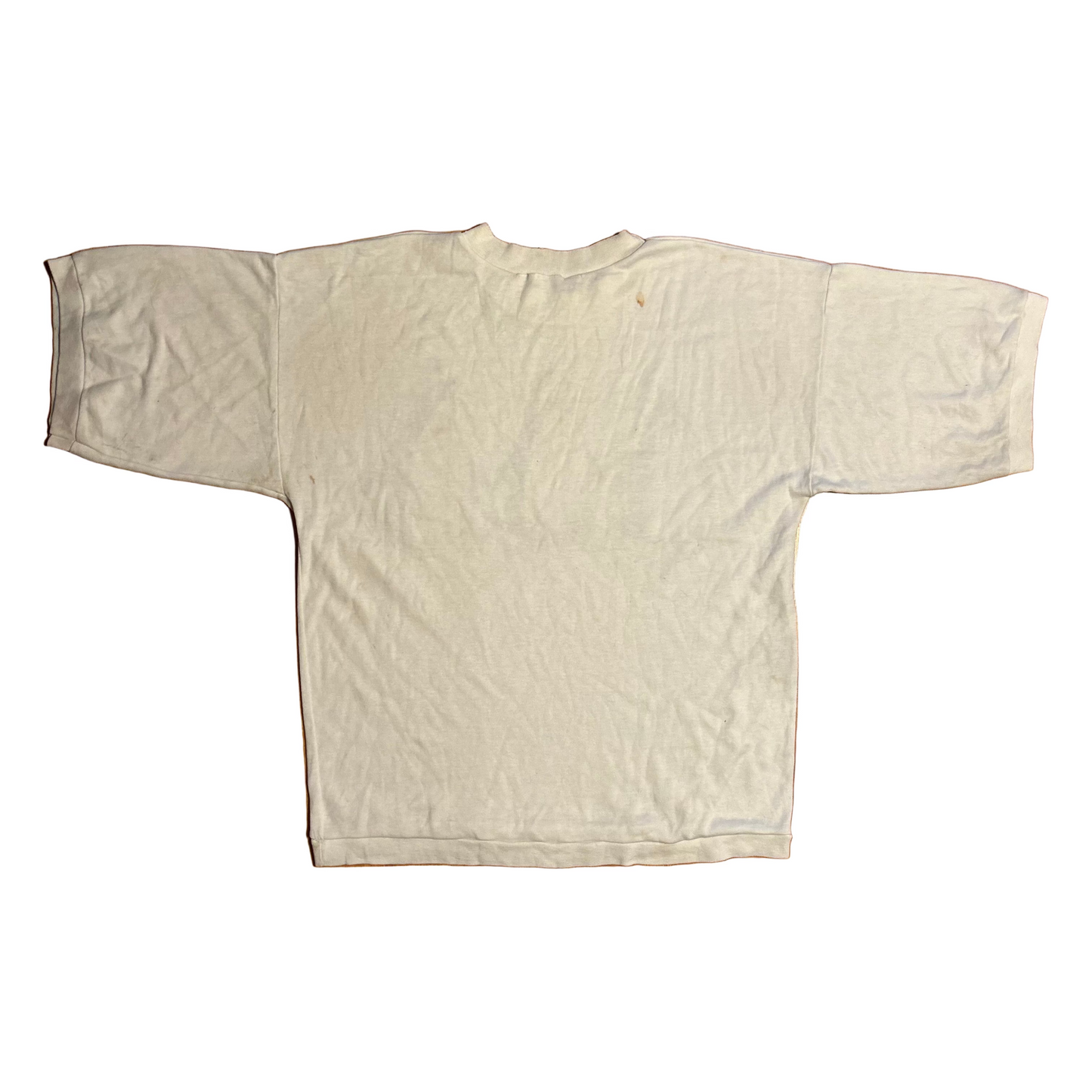 80's Penguin Bow Tie White Tshirt - Medium - 20" x 23.5"