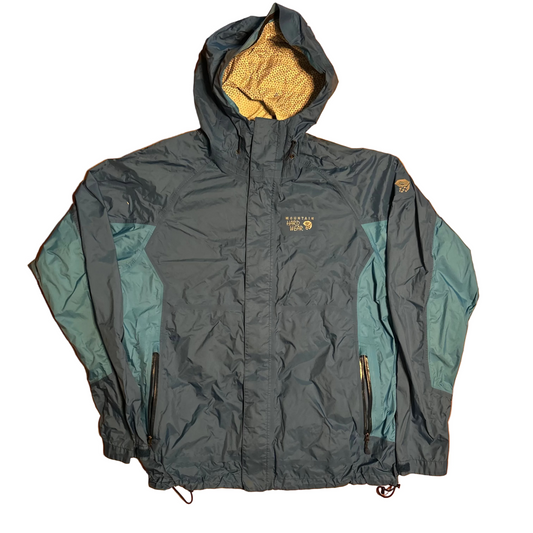 Mountain Hard Wear Blue Zip Up Windbreaker Jacket Coat - XLarge - 24" x 28.5"