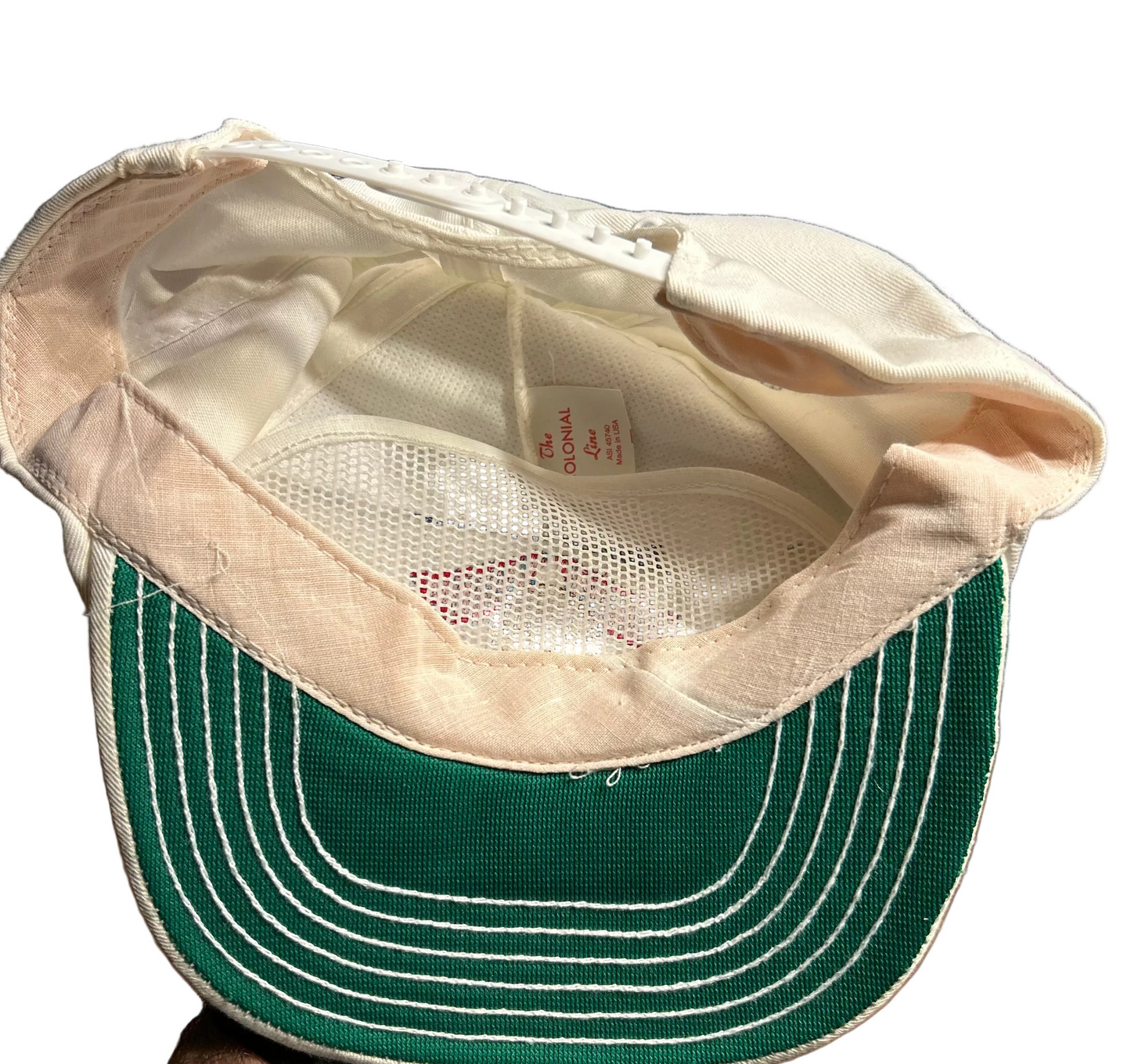 80's White Castle Belly Bomber White Hat