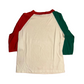 80's B&E Ded Bob Show Keep on Bonkin Red Green Raglan Shirt - Medium - 20" x 25.5"