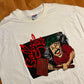 90’s Hanes Beefy Gallagher Signed White Tshirt - XLarge - 24" x 30"