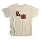 Fam Shop Baby Milo Anti Confederate White Tshirt - XLarge - 24" x 32.5"